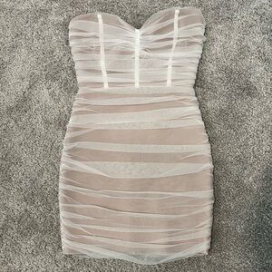 Mini Ruched Dress